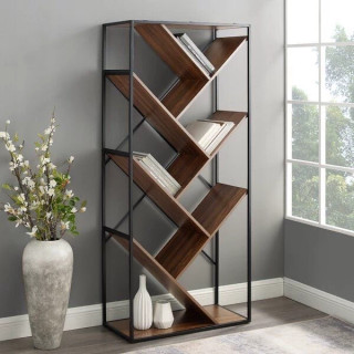 استند قفسه کتابU103 مدرن بارویه MDF
