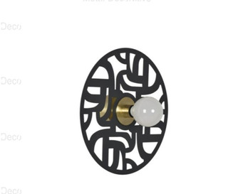 دیوارکوب فلزی مدرن D175