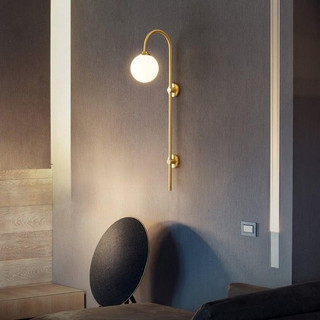 دیوارکوب فلزی مدرن D159